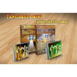 TÁNCISKOLA MINI - Táncoktató DVD Csomag TÁNCISKOLA MINI - Táncoktató DVD Csomag